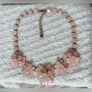 Aldo Blush Pink Floral Necklace